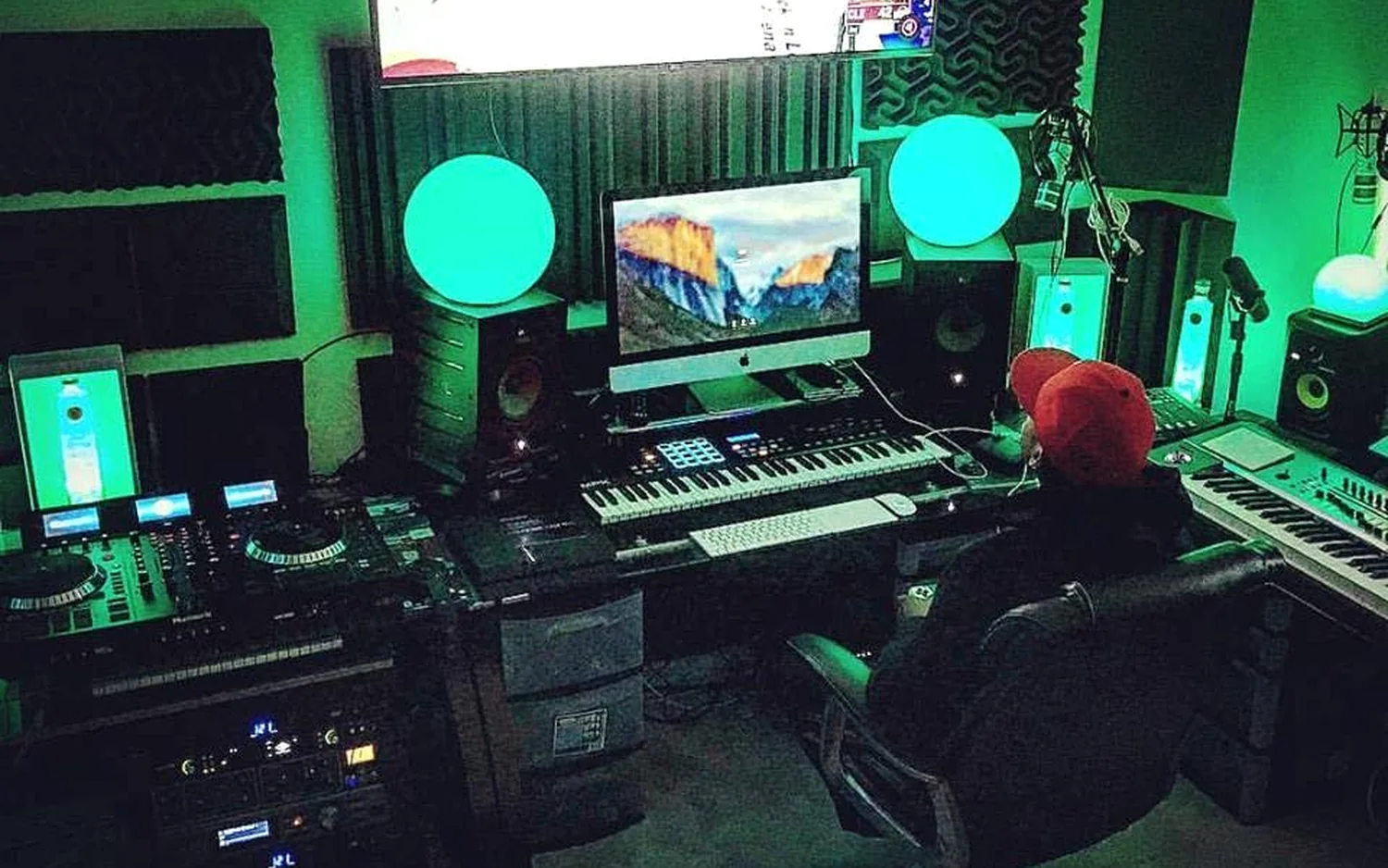 Chad Focus recording studio and production workspace