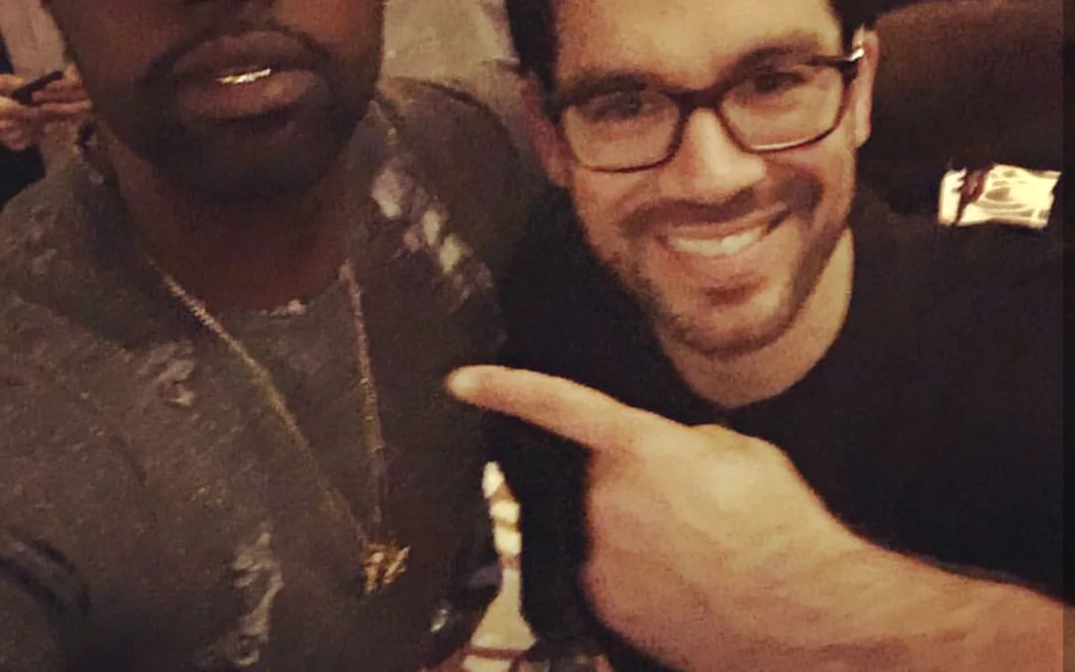 Chad Focus with a music collaborator